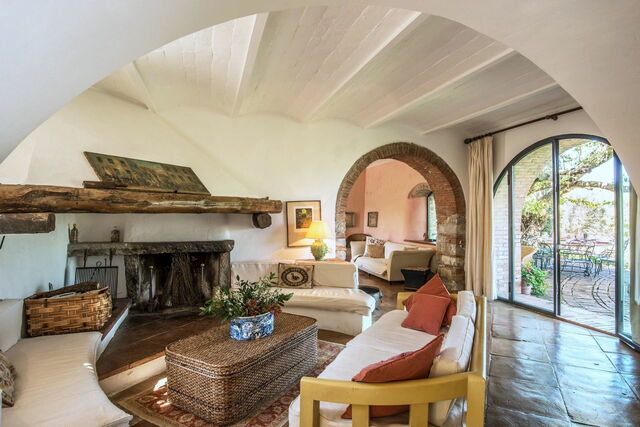 De woonkamer in Camporempoli