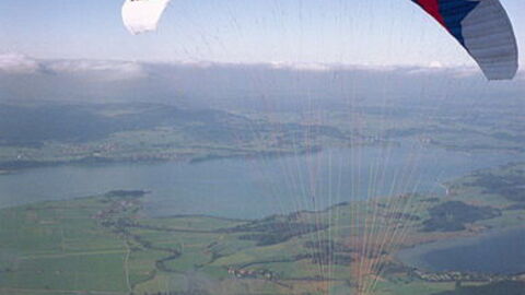 Paragliden in Toscane