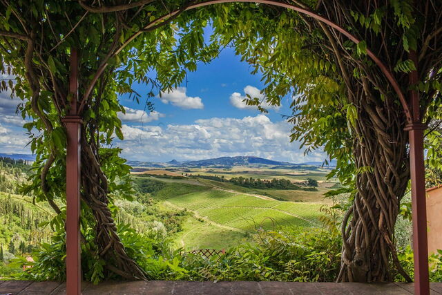 Uitzicht, Villa Il Borgo