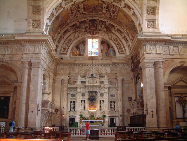 Heiligdom van de Madonna di San Biagio, interieur