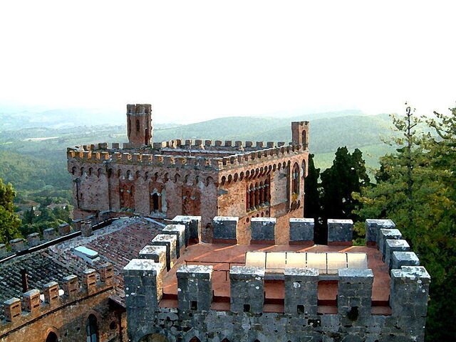 Castello di Brolio, uitzicht