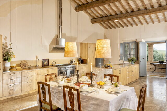 Podere D'Asso, keuken