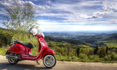 Vespa Tour Van Chianti
