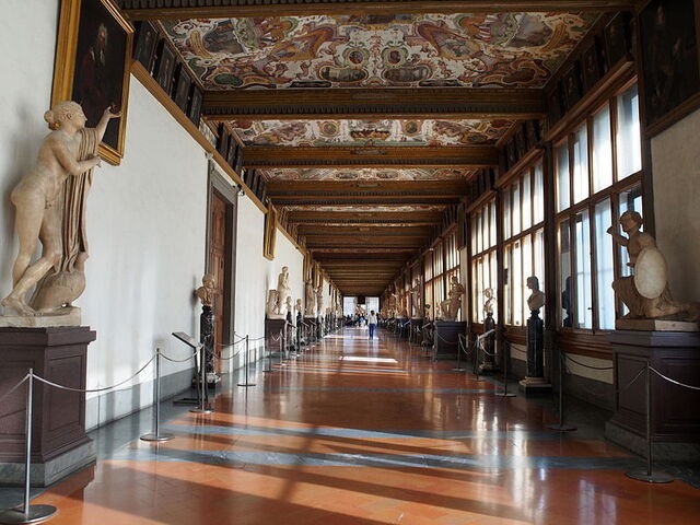 Uffizi Gallerij hal
