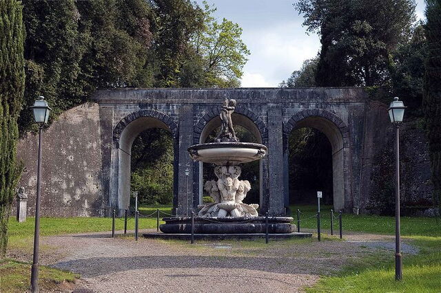 Villa Chigi ingang