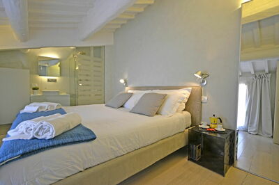 Appartamento La Loggia Cortonese, slaapkamer