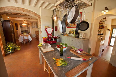 Villa Badia, binnenkant