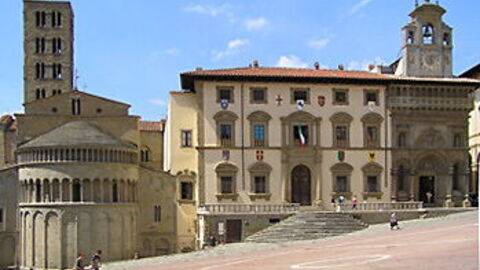 Arezzo hoofdplein