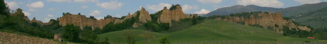 Panorama van Le Balze