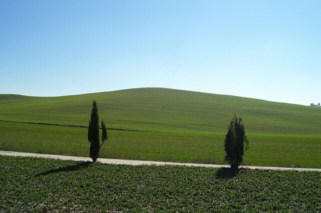 landweg in val di orcia