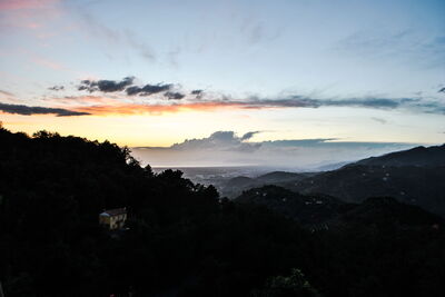 Zonsondergang, Camaiore