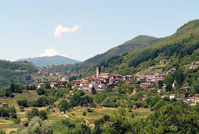 het stadje San Romano in Garfagnana
