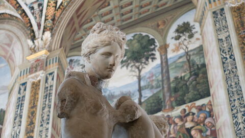 Biblioteca Piccolomini, binnenkant