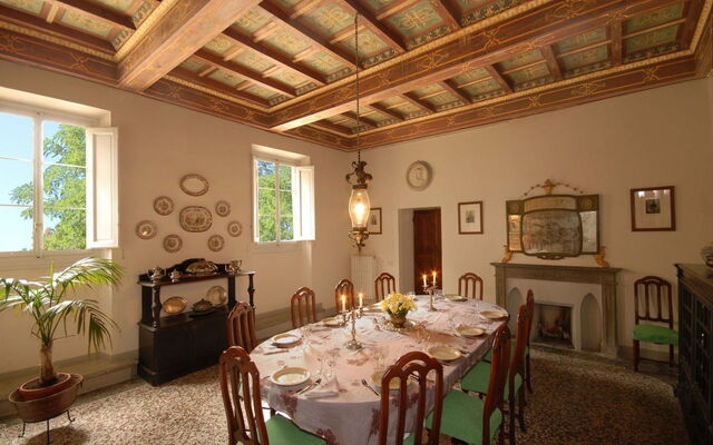Villa Di Collina, eetkamer