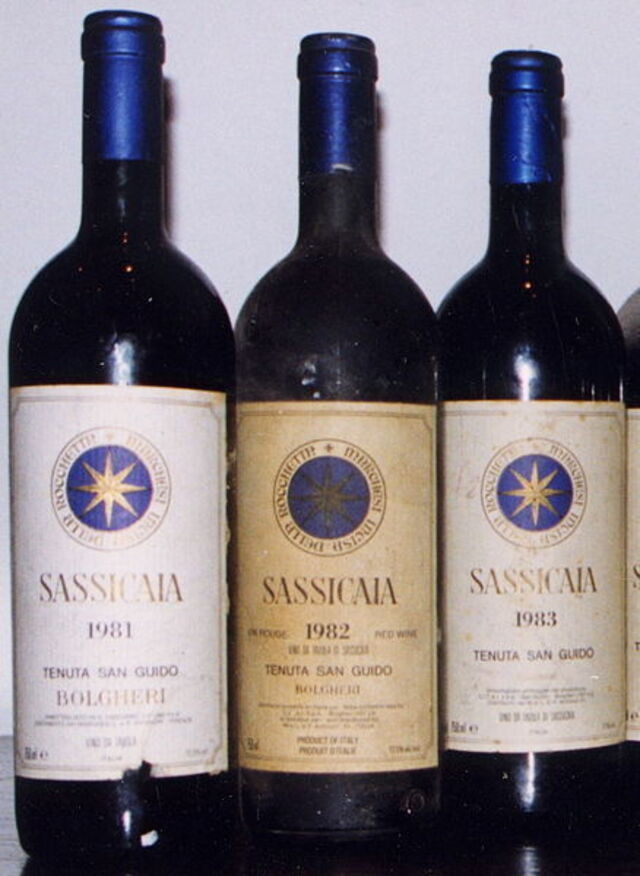 Sassicaia wijn