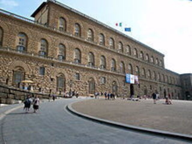 het palazzo Pitti