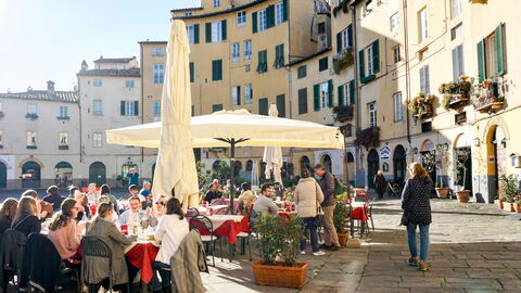 Dineren in Lucca