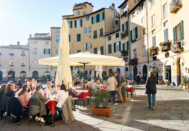 Dineren in Lucca