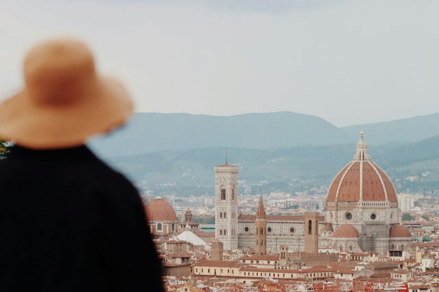 Uitzicht op Florence