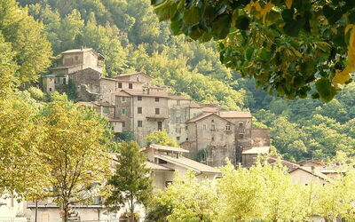 het stadje Equi Terme