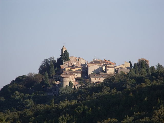 Torrita-Montefollonico uitzicht