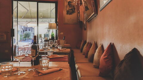 Osteria Tosca, interieur