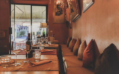 Osteria Tosca, interieur