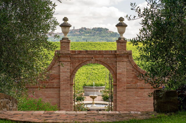 Villa Bartolomeo, tuin