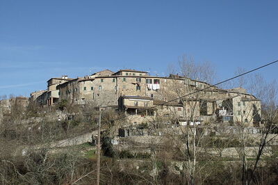 Monticiano landschap