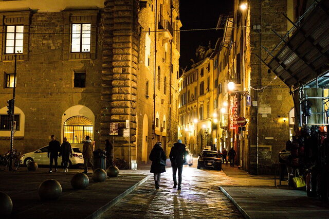 Florence bij nacht