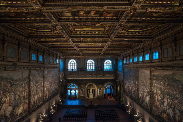 Palazzo Vecchio, binnenkant