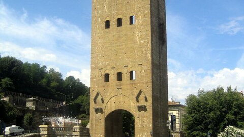 zicht op Torre San Niccolò