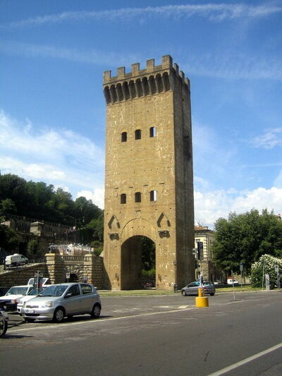 zicht op Torre San Niccolò