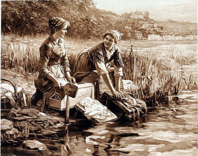 De wassende vrouwen van Grassina