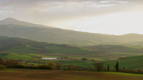 Zicht op Val d'Orcia