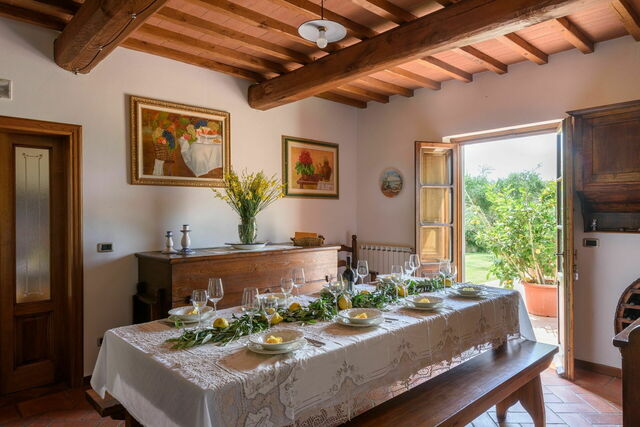 Alessandra Alla Poggetta, eetkamer