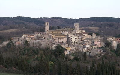 San Casciano dei Bagni Uitzicht