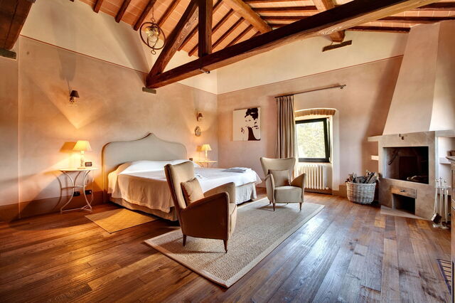 Mattei Villa, slaapkamer