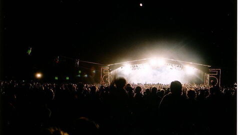 Een levendig muziekoptreden