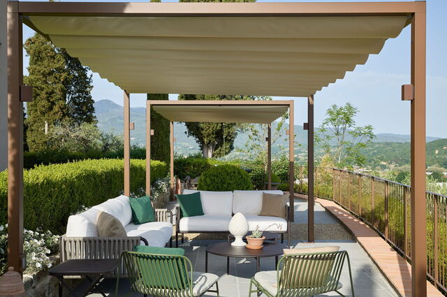 Panoramisch terras, Villa Il Colto