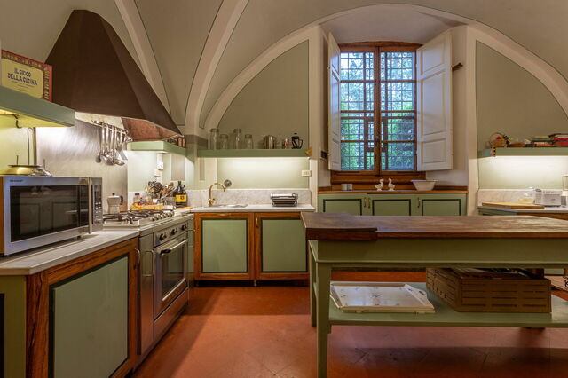 Castel Ruggero, keuken
