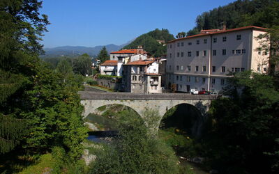 Brug in Castelnuovo di Garfagnana