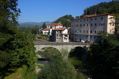 Brug in Castelnuovo di Garfagnana