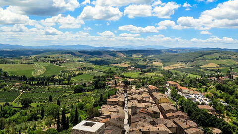 San Gimignano, uitzicht