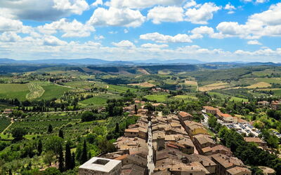San Gimignano, uitzicht