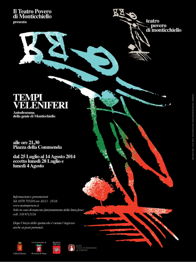 Poster van teatro povero