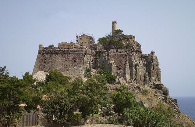 kasteel op capraia
