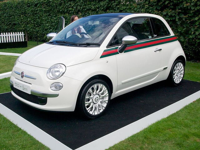 Voorbeeld van het samenwerkingsverband tussen Gucci en Fiat