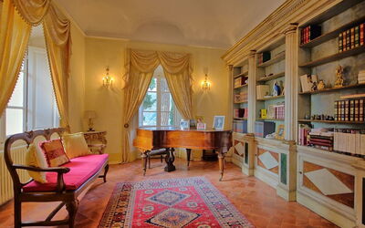 Rocca di Cetona, salon