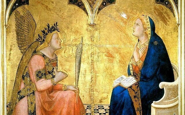Madonna en Kind met Heiligen Polyptych, Duccio